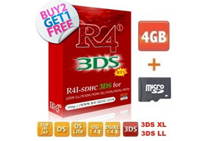 R4 3DS 4GB Combo